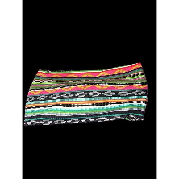 Bohemian Tribal Print Knotted Headband - Picture 8 of 11